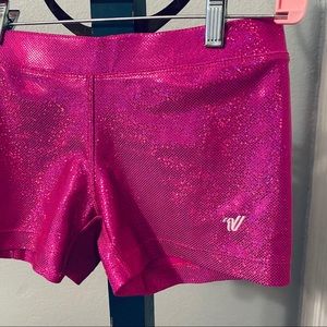 Hot pink bootie atheltic shorts!